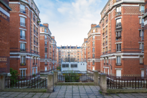 Photographie de la cité des Chaufourniers durant les travaux