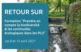 Retour sur la formation proposée par le CAUE du Val-d'Oise "Biodiversité et continuités écologiques dans les PLU"